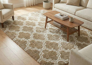 Dywan do salonu shaggy DECOR antypoślizgowy miękki puszysty modny 200x300…