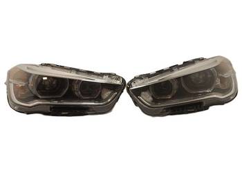 Reflektory przednie FULL LED BMW X1 F48 USA zestaw 7495003 7495004