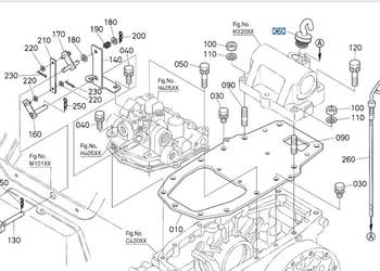 Korek wlewu oleju hydraulicznego Korek wlewu oleju hydraulicznego