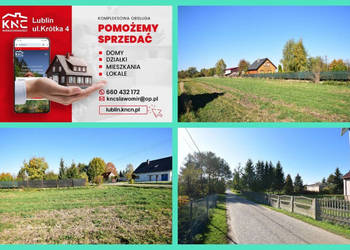 Działka budow.-rolna + łąka. Media 100 % w działce