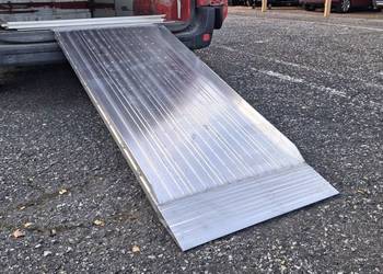 Rampa Aluminiowa 215cm x 80cm Panelowa Ranty - Najazd Podjazd - od ręki