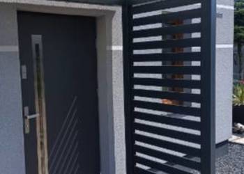 Daszek zabudowa nad drzwi konstrukcje nad furtkę ,wejscie