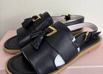 Klapki/Sandały Coccinelle Black Beat Selleria Sandals