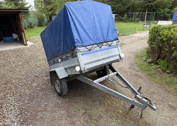 Przyczepka lekka ZPC-Świdnik 23.50 ZAREJESTROWANA DMC 500kg stan BDB