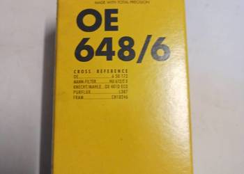 filtr  oleju OE 648/6