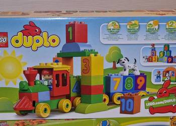 LEGO DUPLO 10558 Pociąg z cyferkami + pudełko + instrukcja