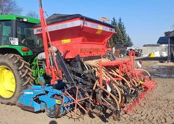 Zestaw uprawowo siewny 3m Roger Lemken ( unia amazone sulky )