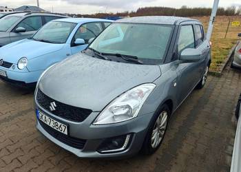 Suzuki Swift klima alufelgi LED tempomat przyciem. i el. szyby isofix centr