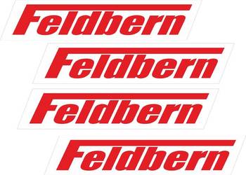 Naklejki Feldbern 6 szt  zamienniki
