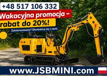 MINI KOPARKA GĄSIENICOWA MS-TE113 JSB - PL