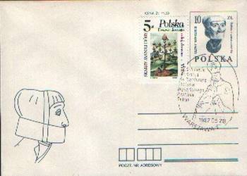 Kop. Odsł. Pomnika Stef. Wyszyńskiego 1987 Ck 82 kas