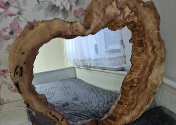 lustro 98x83 ,topola z czeczotą