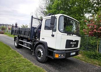 MAN 17.232 F2000 wywrotka Hds Hiab