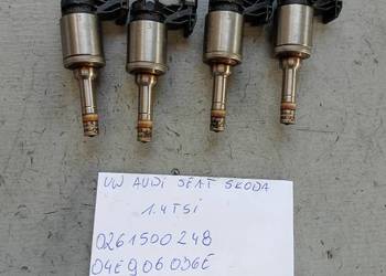 Sprawdzony wtryskiwacz VW 1.2 1.4 TFSI 0261500248 04E906036E