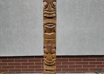 Totem Tiki. Ręcznie wykonanany. Duży.