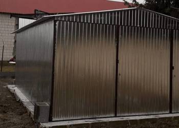 Garaż Blaszany 4x6 ocynk kątownik producent cała polska 6x6 3x5 4x7 5x5 9x6