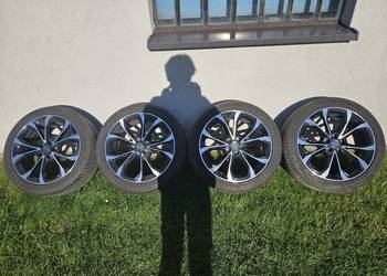 Koła Oryginalne Felgi Aluminiowe Opel 18" 5x105 ET44 + Opony Continental Ul