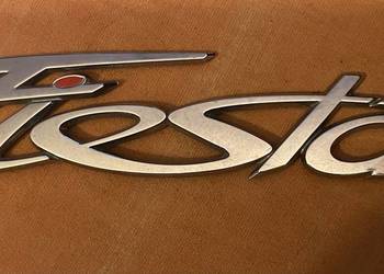 Napis emblemat znaczek Logo Fiesta