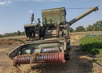 Kombajn Claas europa do fasoli do zboża z sieczkarnią zamiana
