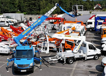 Mercedes Sprinter Podnośnik Koszowy 25m Palfinger P 250 BK Zwyżka Ruthmann…
