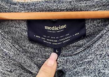 bluza bluzka koszula męska melanż zapinana z kieszenią lekka przewiewna