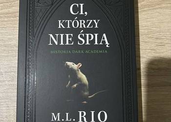 Ci, którzy nie śpią – M.L. Rio | stan jak nowa | thriller literacki