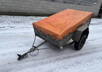 Przyczepka przyczepa samochodowa lekka SAM 190x110 zarejestrowana