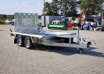 TEMARED BUILDER 2615/2 2,7T przyczepa pod minikoparkę laweta do maszyn