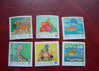 Polska 1983 MNH Mi. 2850/55 Fauna Zwierzęta  a