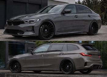 20 cali BMW G20 G21 G22 felgi koła komplet 5x112 8.5J ET35 i 9.5J ET42