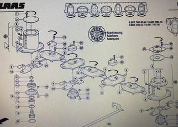 CLAAS 00 0925 116 1/CLAAS Disco bęben transportowy CLAAS 00 0925 116 1/CLAAS Disco bęben transportowy