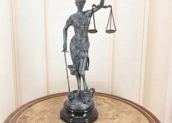 TEMIDA z Brązu - FIGURA PREZENT DLA PRAWNIKA 40cm