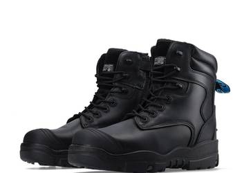 Bezpieczne robocze buty wysokie HELIX Longreach BLACK rozmiar 43