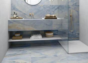 Gres At Bahia Blue polerowany 120x60x0,9 cm