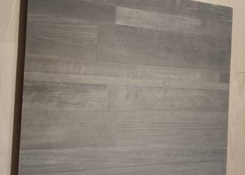 Blat laminowany 46 cm x 46 cm x 4 cm | deseń szarego drewna | wysyłka