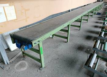 Przenośnik taśmowy 12 metrów x 0.7m dzielony na długość