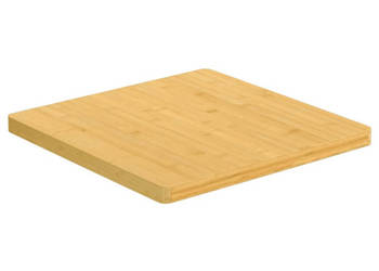 Blat do stołu 60x60x25 cm bambusowy WM-352700