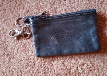 Eleganckie etui, saszetka na klucze z logo Ford.