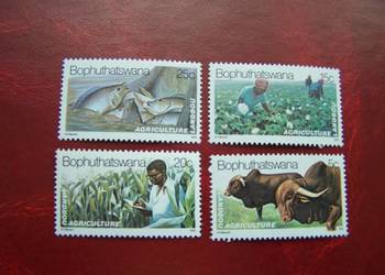 Bantustan1979 MNH Mi. 51/54 Fauna Zwierzęta Agrokultura  a