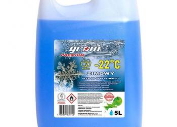 Zimowy płyn do spryskiwaczy 5L -22°C GROM Premium