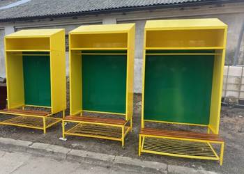 Szafa ubraniowa BHP z ławką