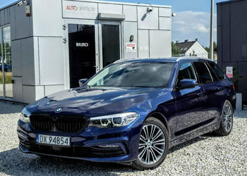 BMW 518 518D 150KM mHEV 2020r Sport Line, serwis. kamera 360, panorama G30…