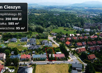 Dom bliźniak 95m2 Cieszyn