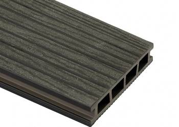 Deska tarasowa kompozytowa BERGDECK Wood Szczotkowana Czarny 2,4m