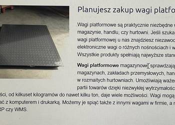 Waga platformowa 1500×1500, nośność 1500/3000 kg  MOCNA BLACHA nie CHINY