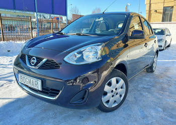 Nissan Micra SALON PL 1 wł. Bezwypadkowa przebieg 64 tys. km. Tempomat czu…