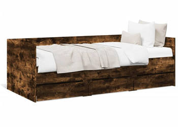 Łóżko dzienne z szufladami bez materaca 90x190 cm WM-3280829