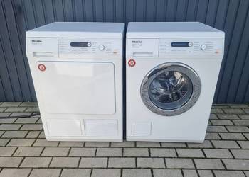 Zestaw AGD Miele. Pralka Miele W 5821 W 5000 EcoCare + Suszarka  T 8801 WP
