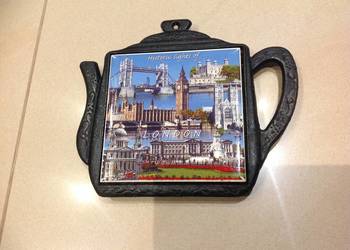 Podstawka Żeliwna Imbryk Stara Sygnowana