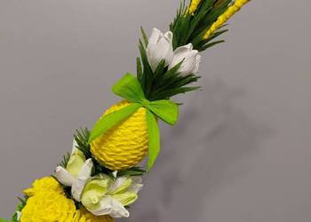 Palma wielkanocna z jajem